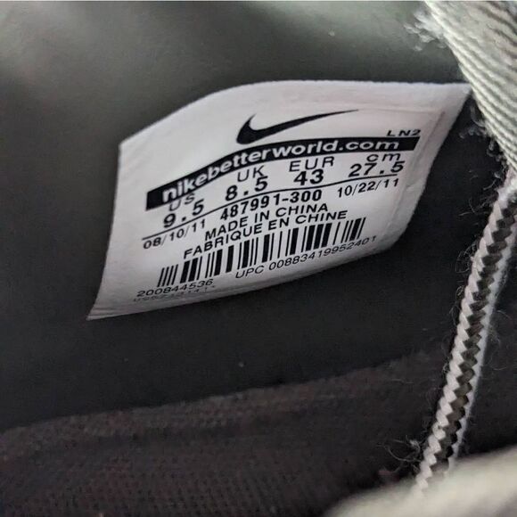 Nike Air Force 1 Premium Work Boot Dark Green Men's Size 9.5 - Picture 12 of 14